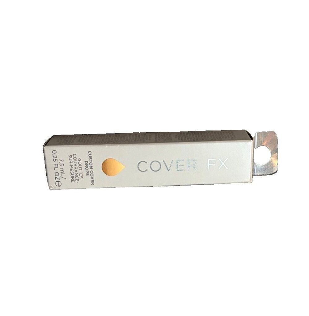 COVER FX ~ CUSTOM COVER DROPS ~ G MEDIUM 2 ~ 0.25 FL OZ BOXED